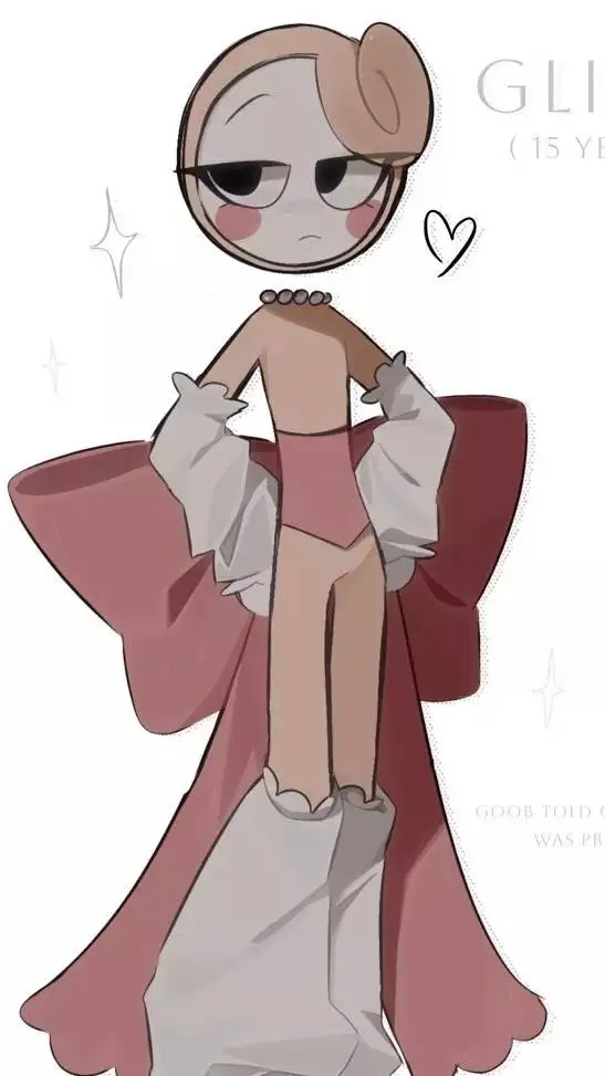 ai character: glistien background