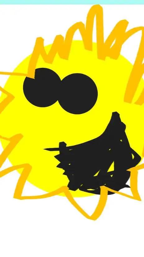 ai character: Mr Sun  background