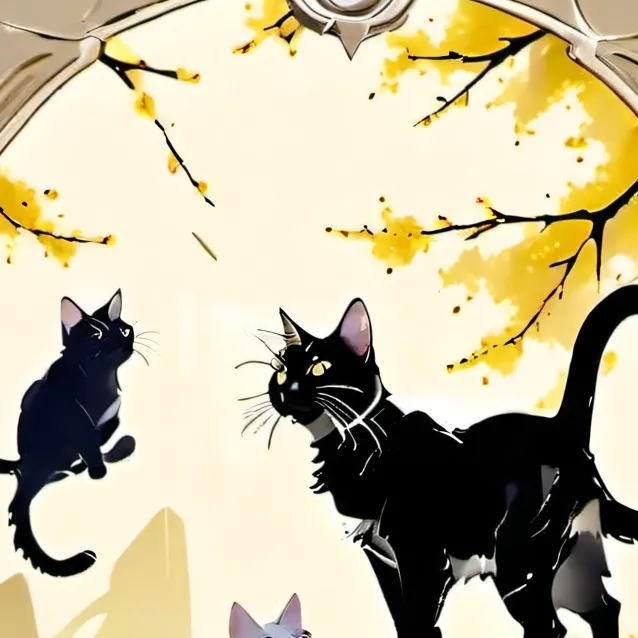 chat with ai character: cats battle