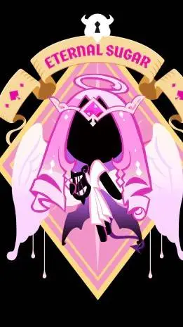 ai character: eternal sugar  background