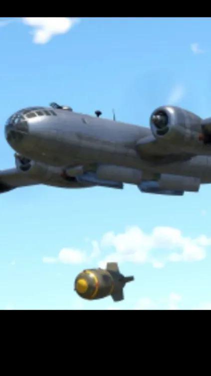 ai character: ￼ b-29 background