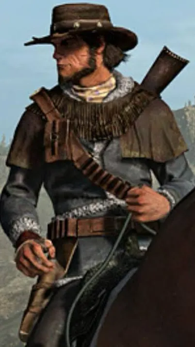 ai character: red Harlow background