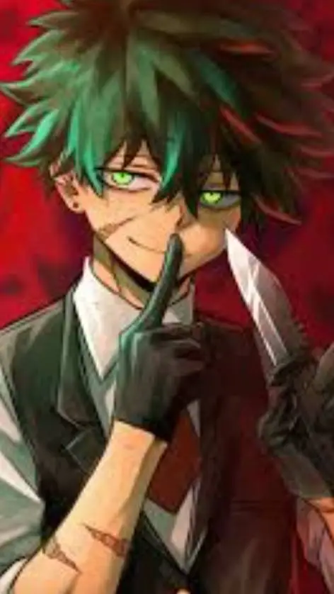 ai character: VILLAIN the Deku background