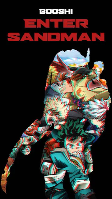 ai character: Bakugo x deku sus background