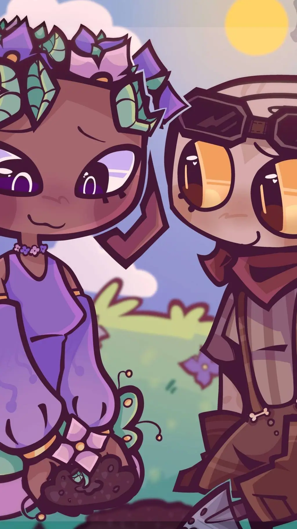ai character: !🦖🐚Shell Basket💐🧺! background