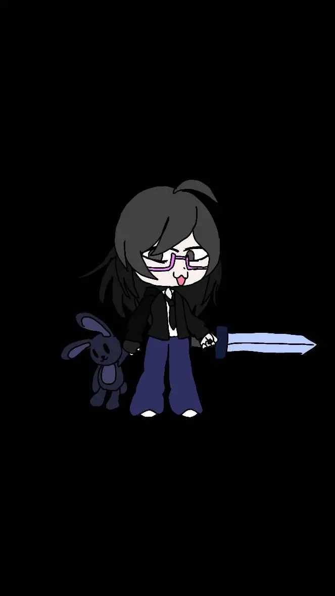 ai character: Tsuki  background