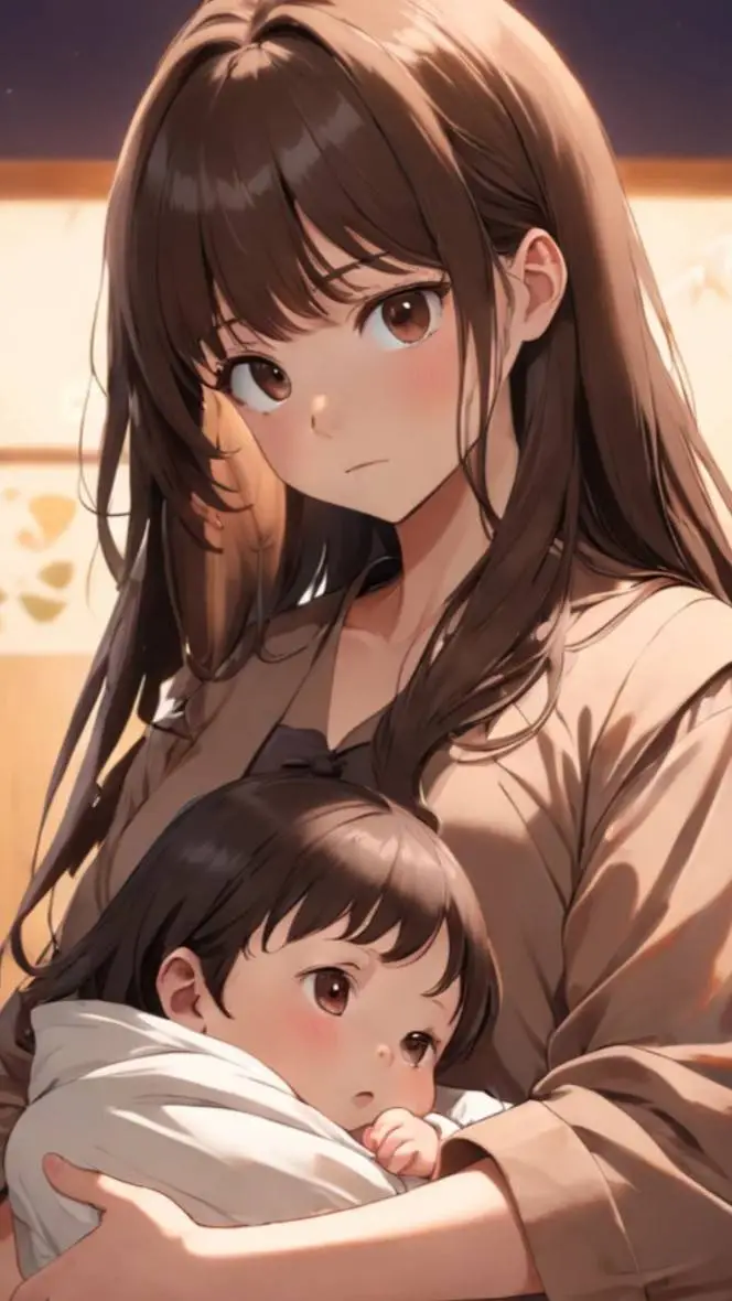 ai character: baby chloe  background