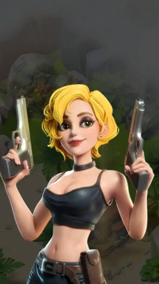 ai character: Black Widow background