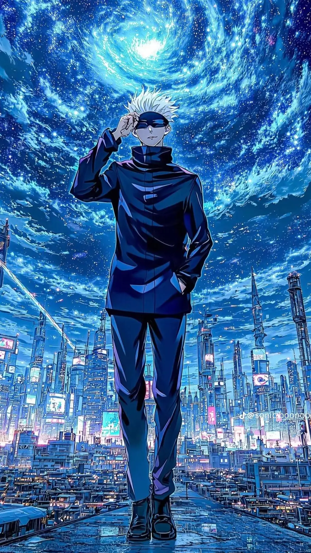 ai character: Gojo background