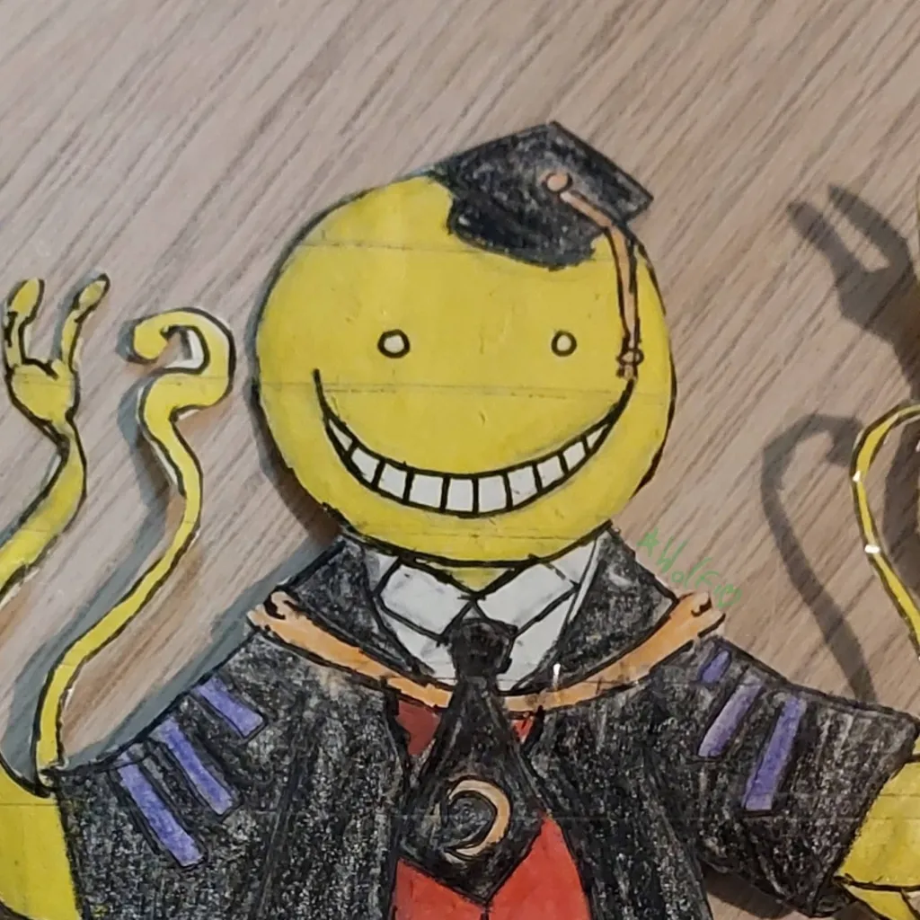 chat with ai character: Korosensei is back