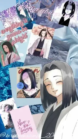 ai character: Demon slayer ig... background