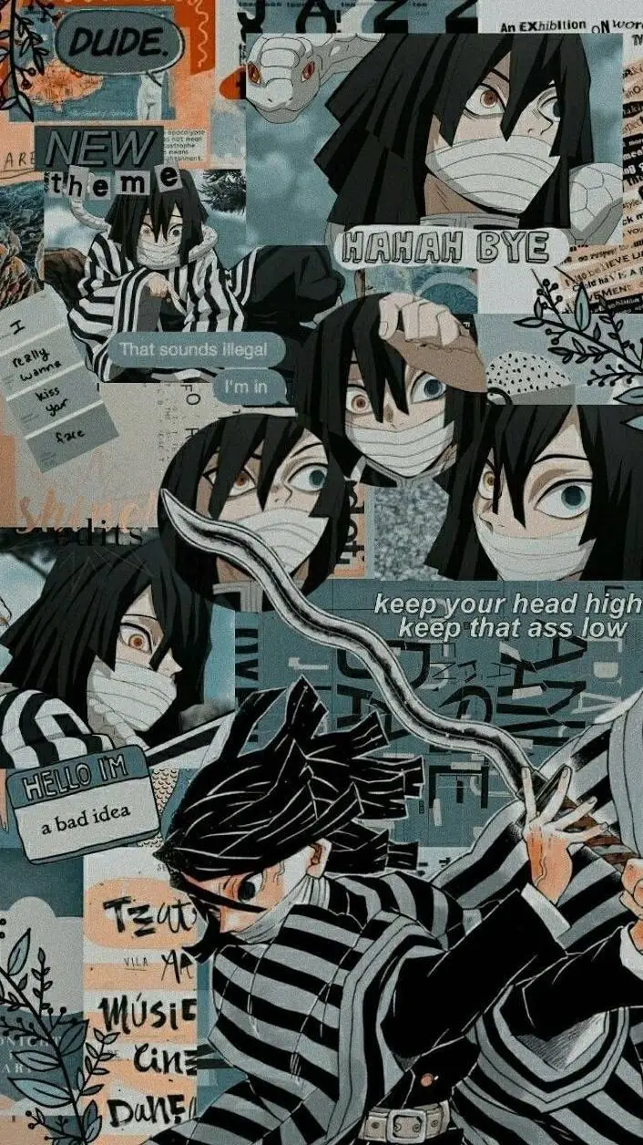 ai character: demon slayer background