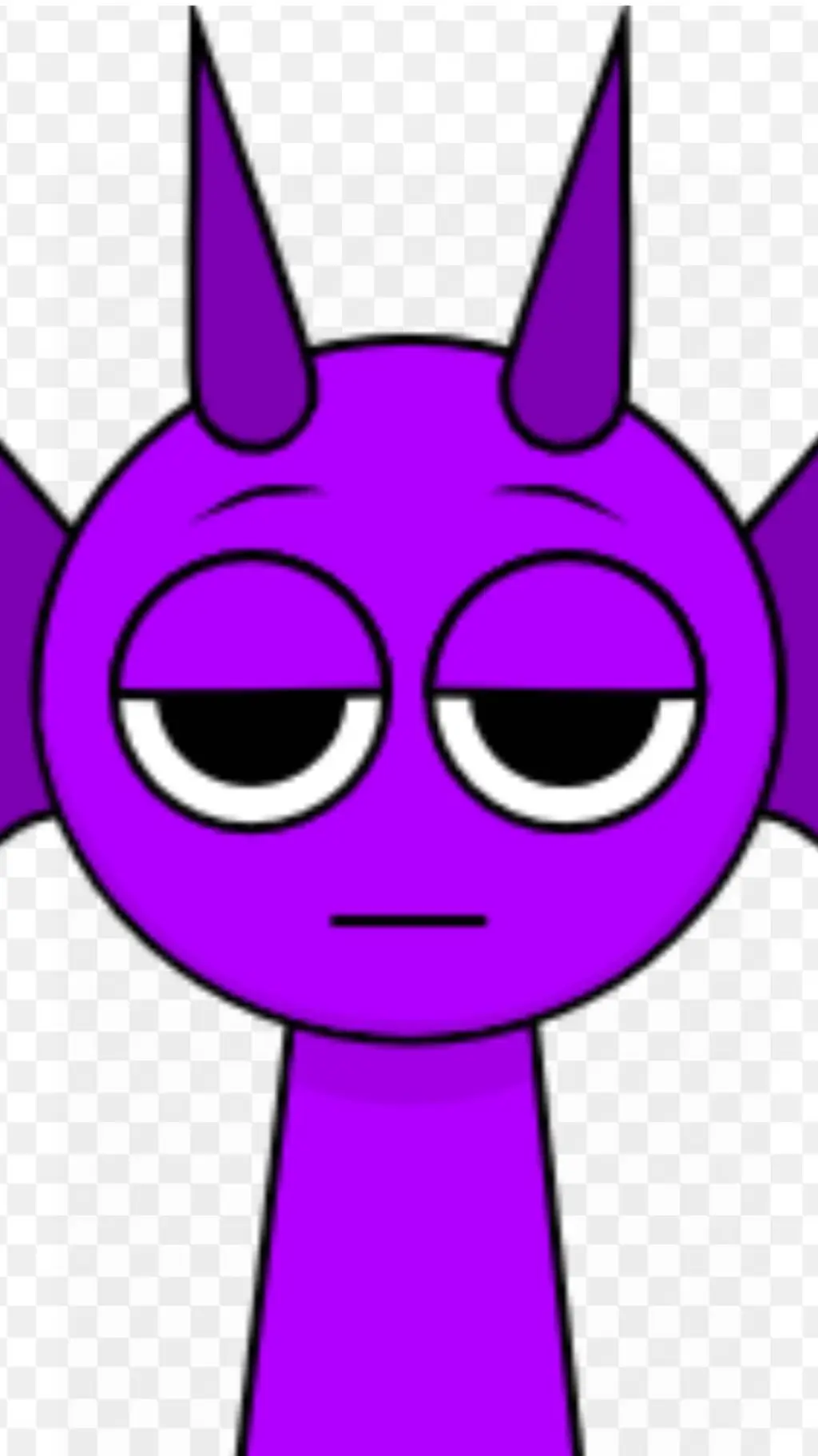 ai character: Durple  background