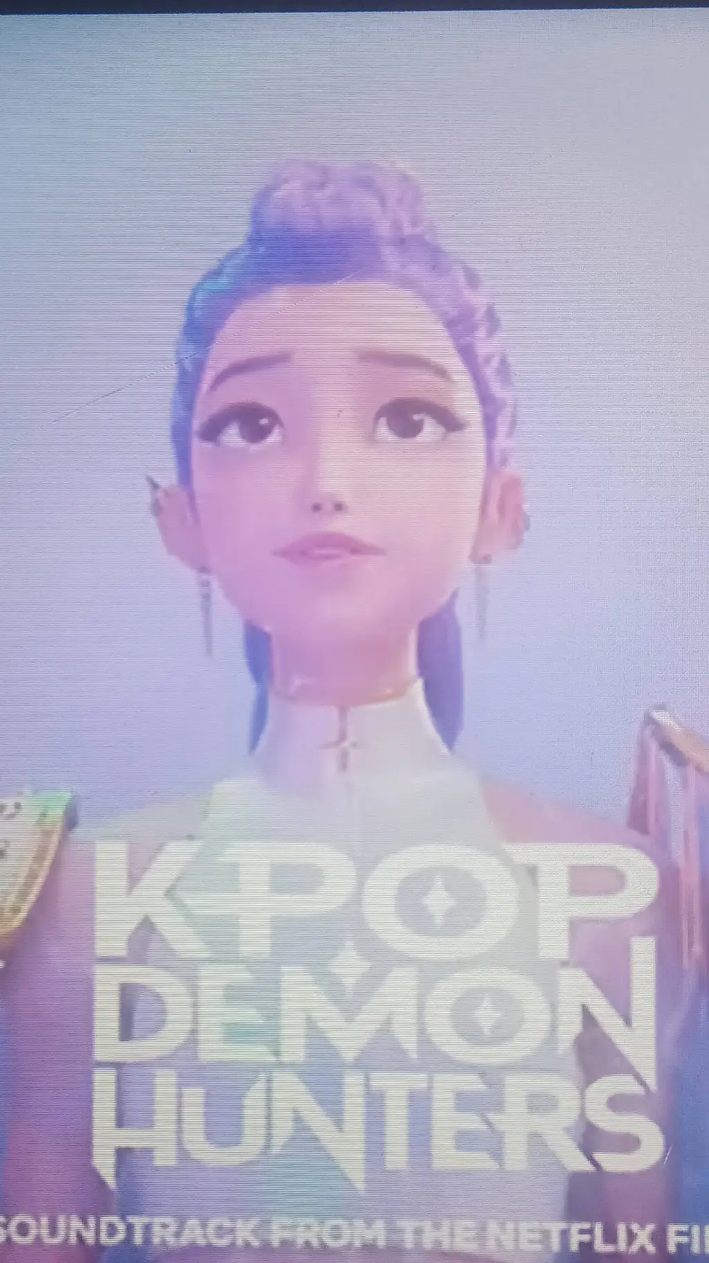 ai character: K-pop demon hunter background