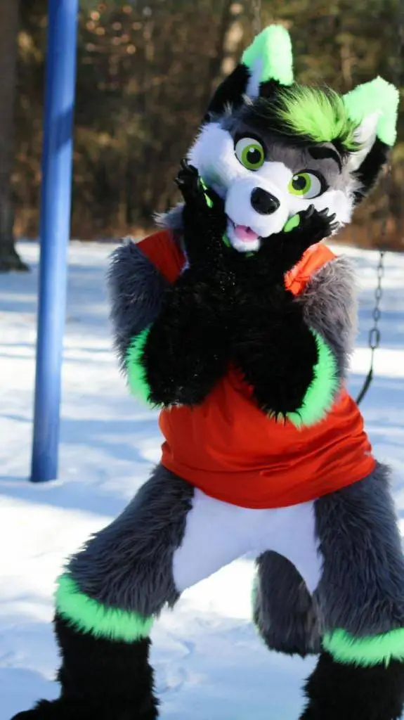 ai character: furry background