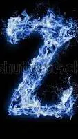 ai character: Blue letter z background