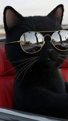 ai character: PureL Cat background