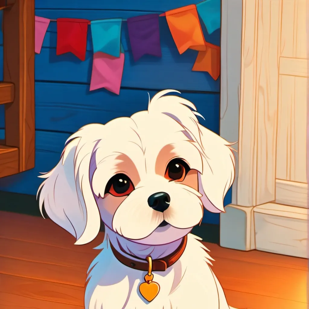 chat with ai character: my dog Luna