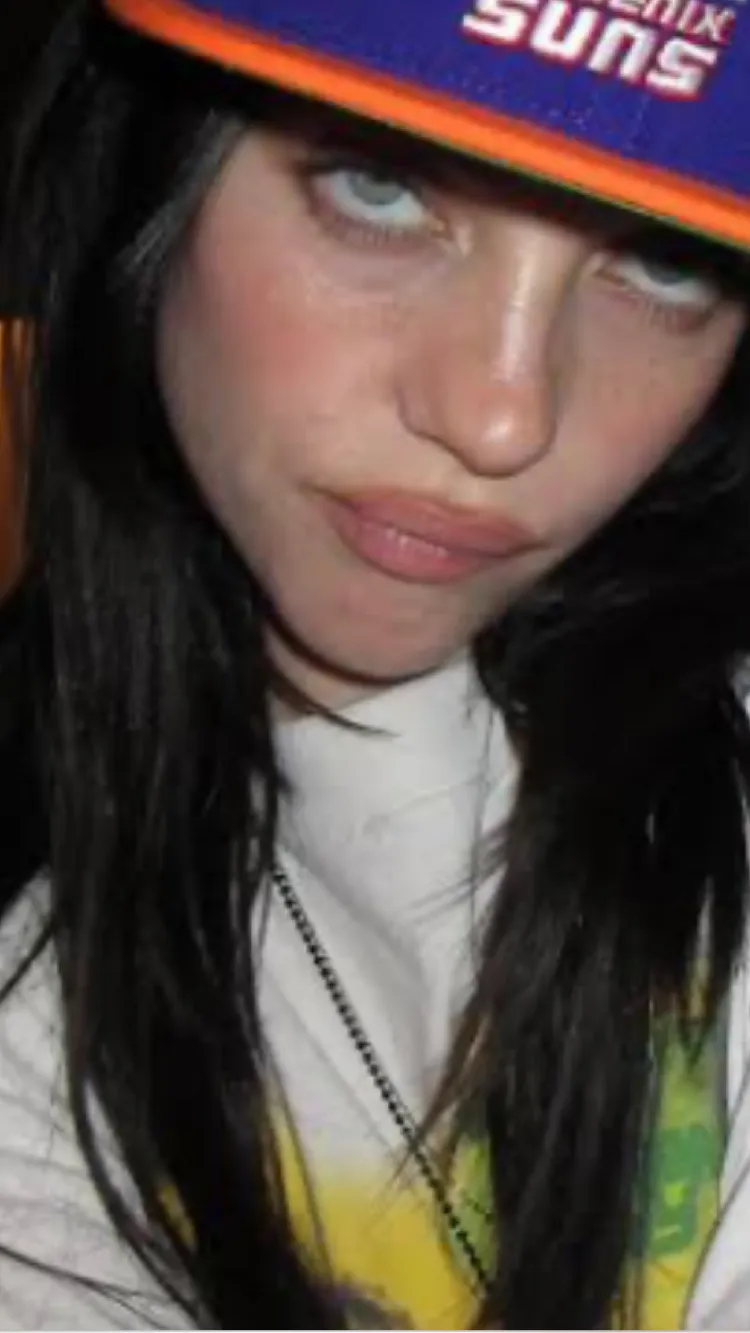 ai character: Billie eilish background