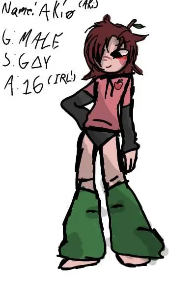 ai character: Akiø (Aki🍎) background