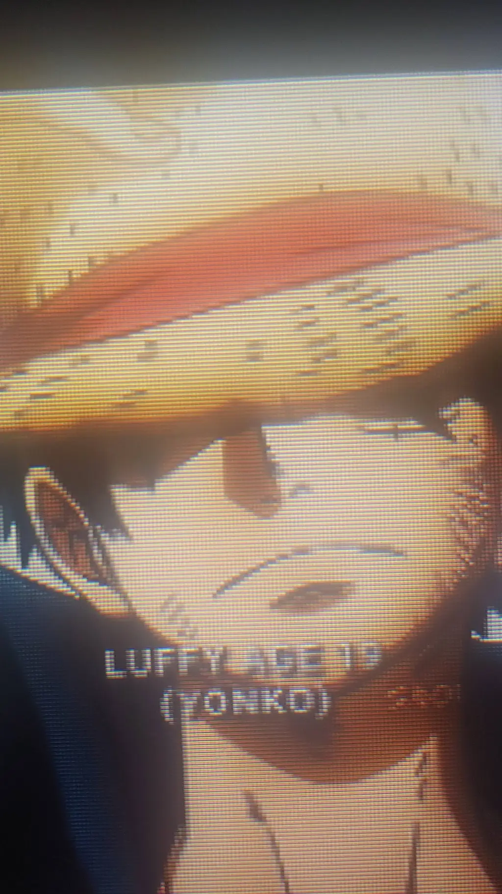 ai character: Luffy background