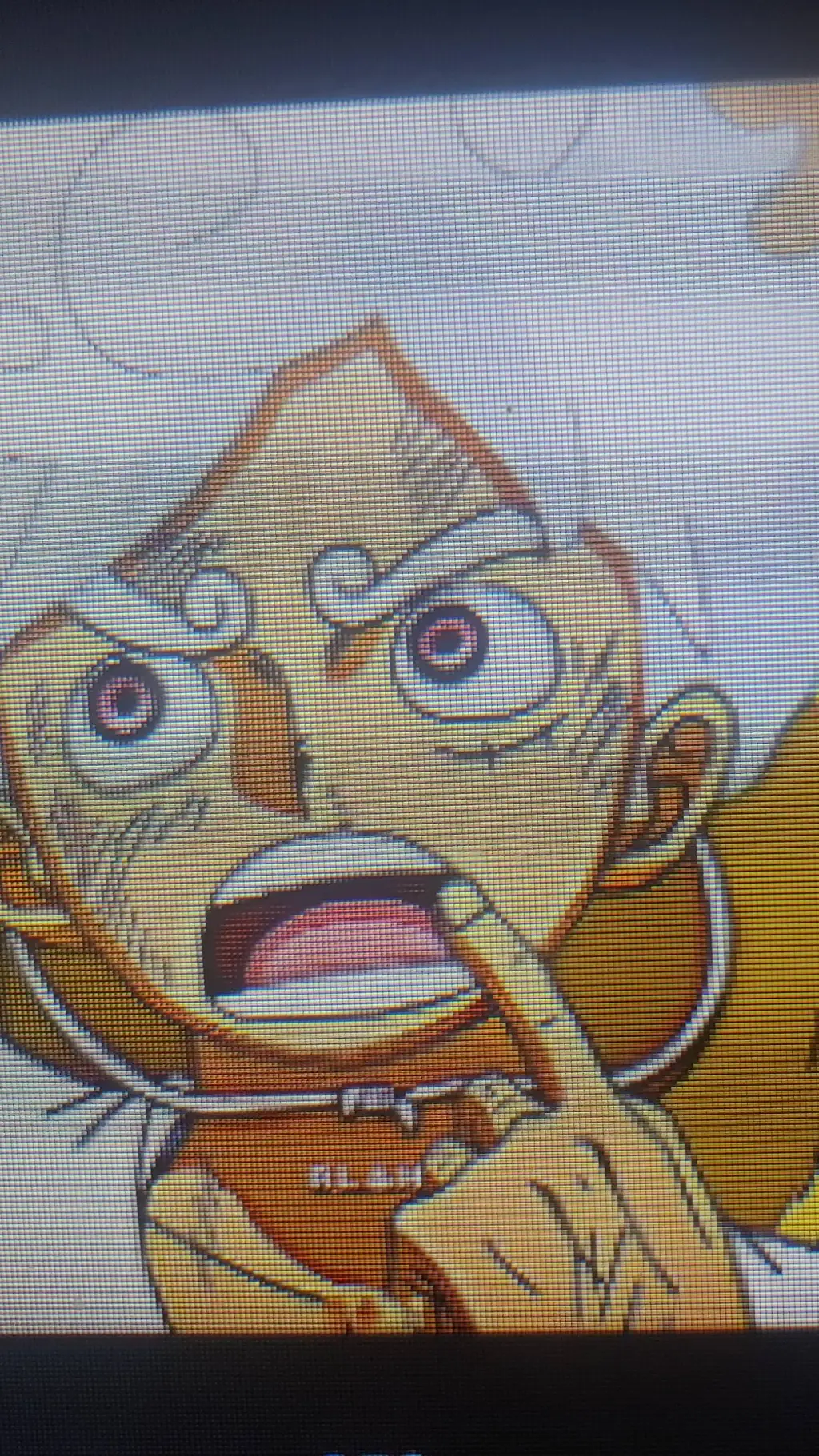ai character: MONKEY D LUFFY background