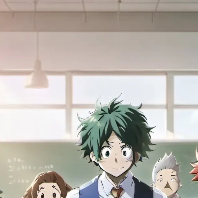 chat with ai character: MHA new student