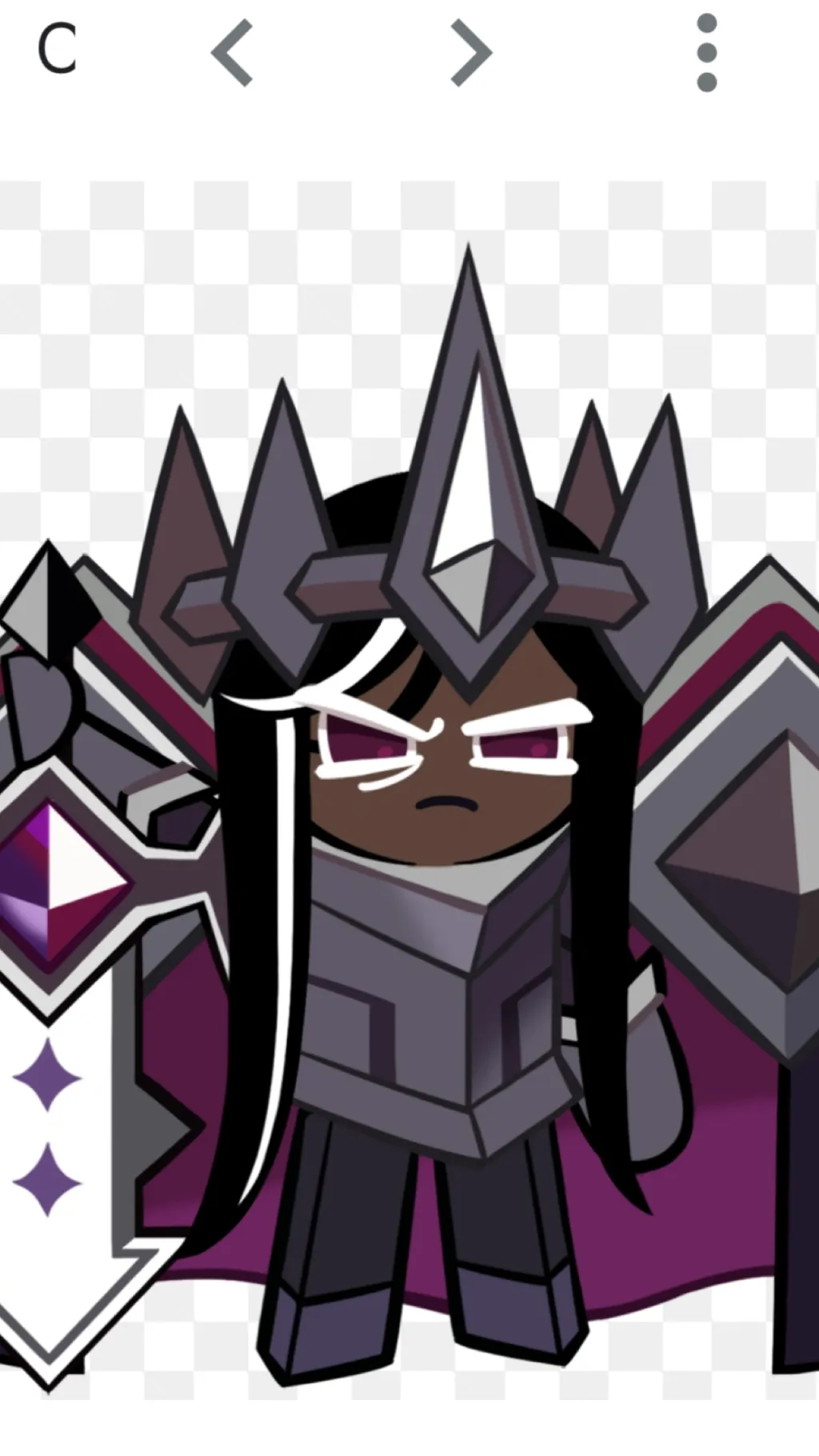 ai character: Crk period background