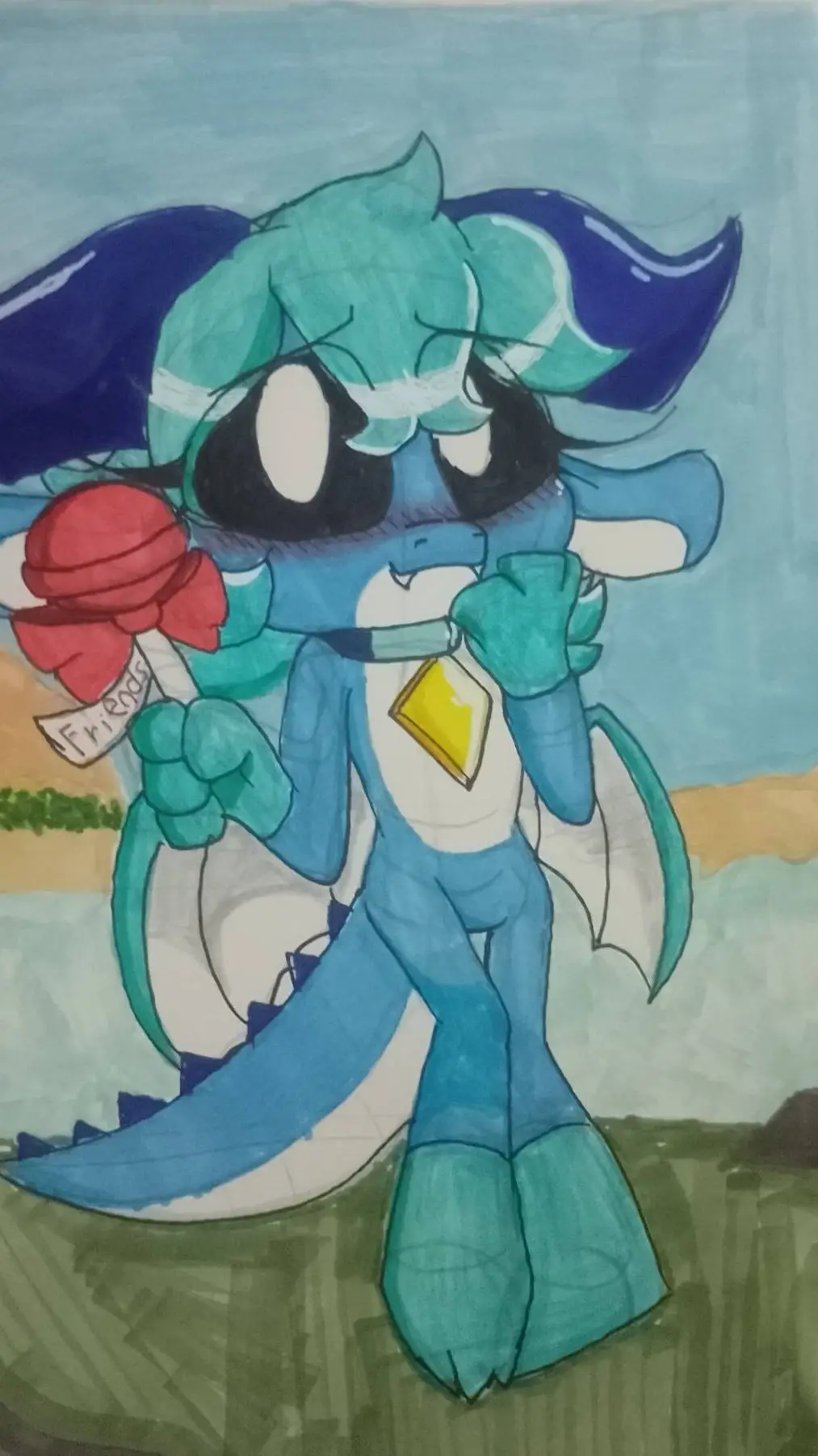 ai character: Slurpee Sally  background