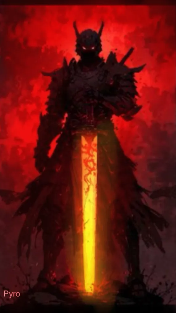 ai character: Pyro background