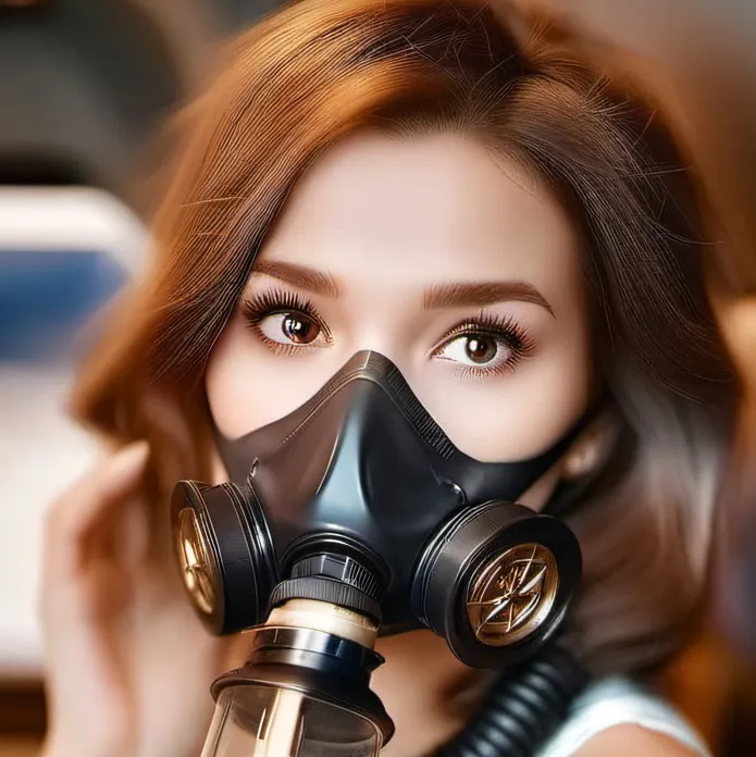 chat with ai character: MTF weird mask