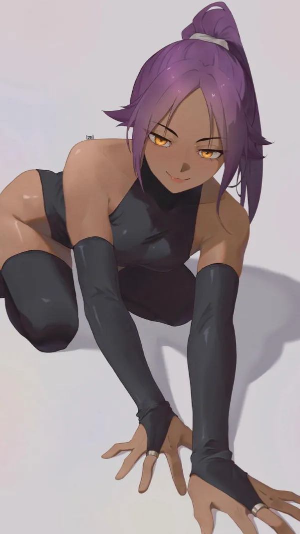 ai character: Yoruichi background