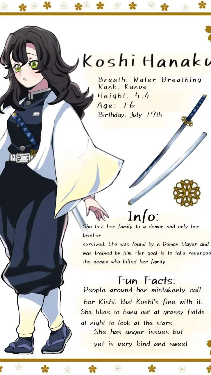 ai character: 🌸€~Koshillanku~€🌸 background