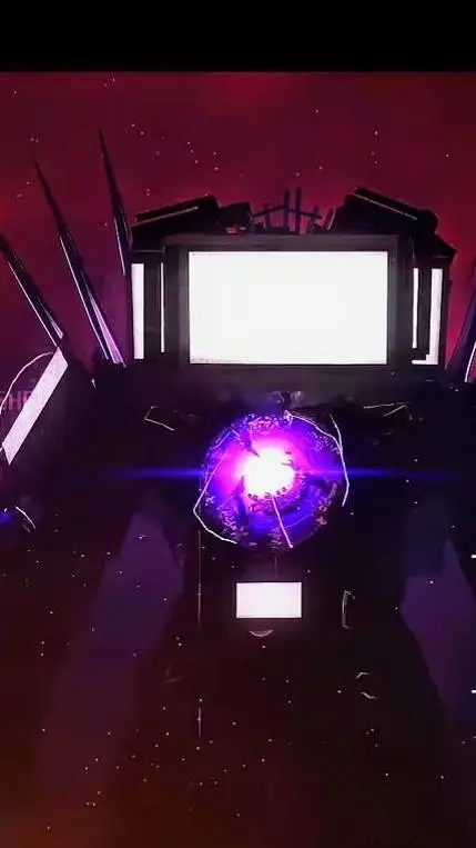 ai character: Titan Tv Man background