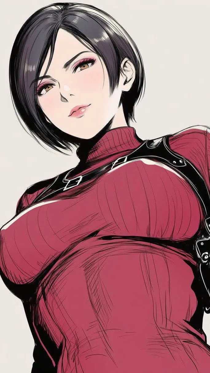 ai character: Ada Wong  background