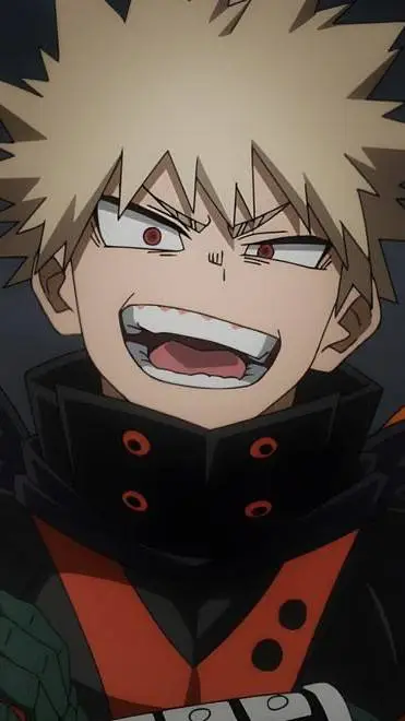 ai character: Katsuki Bakugou background