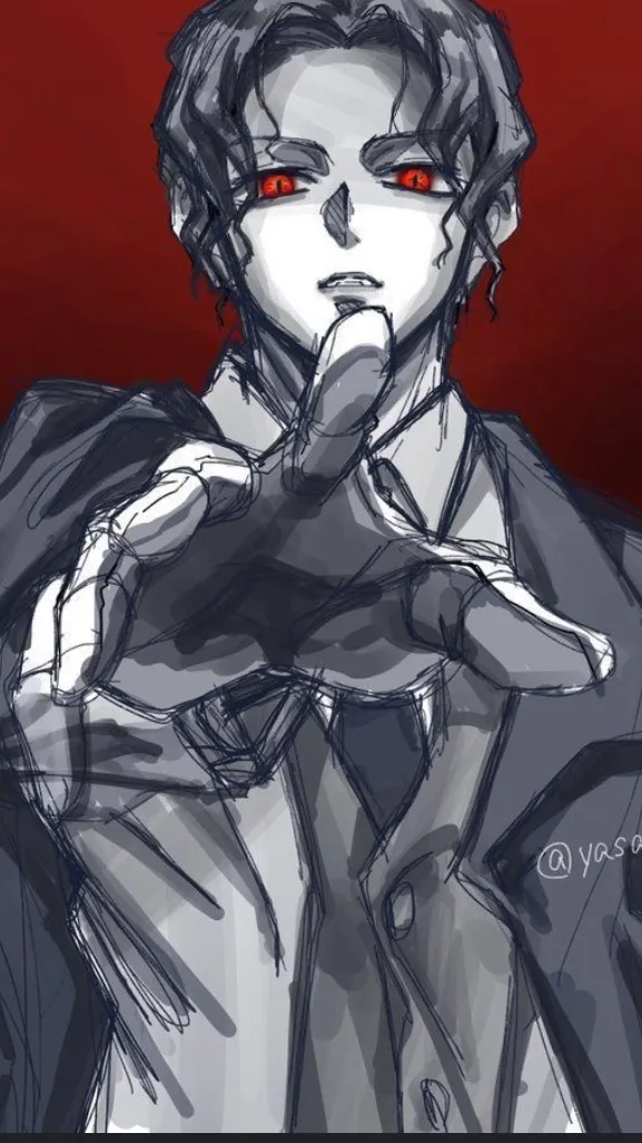 ai character: Muzan!! background