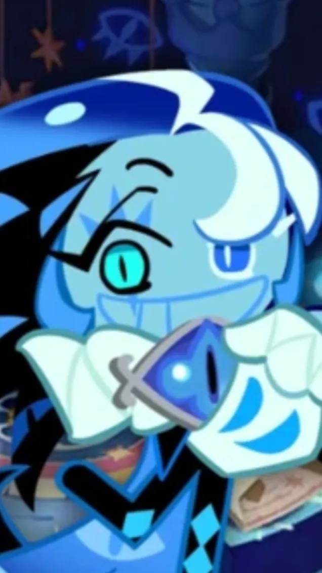 ai character: Shadow Milk Cookie background