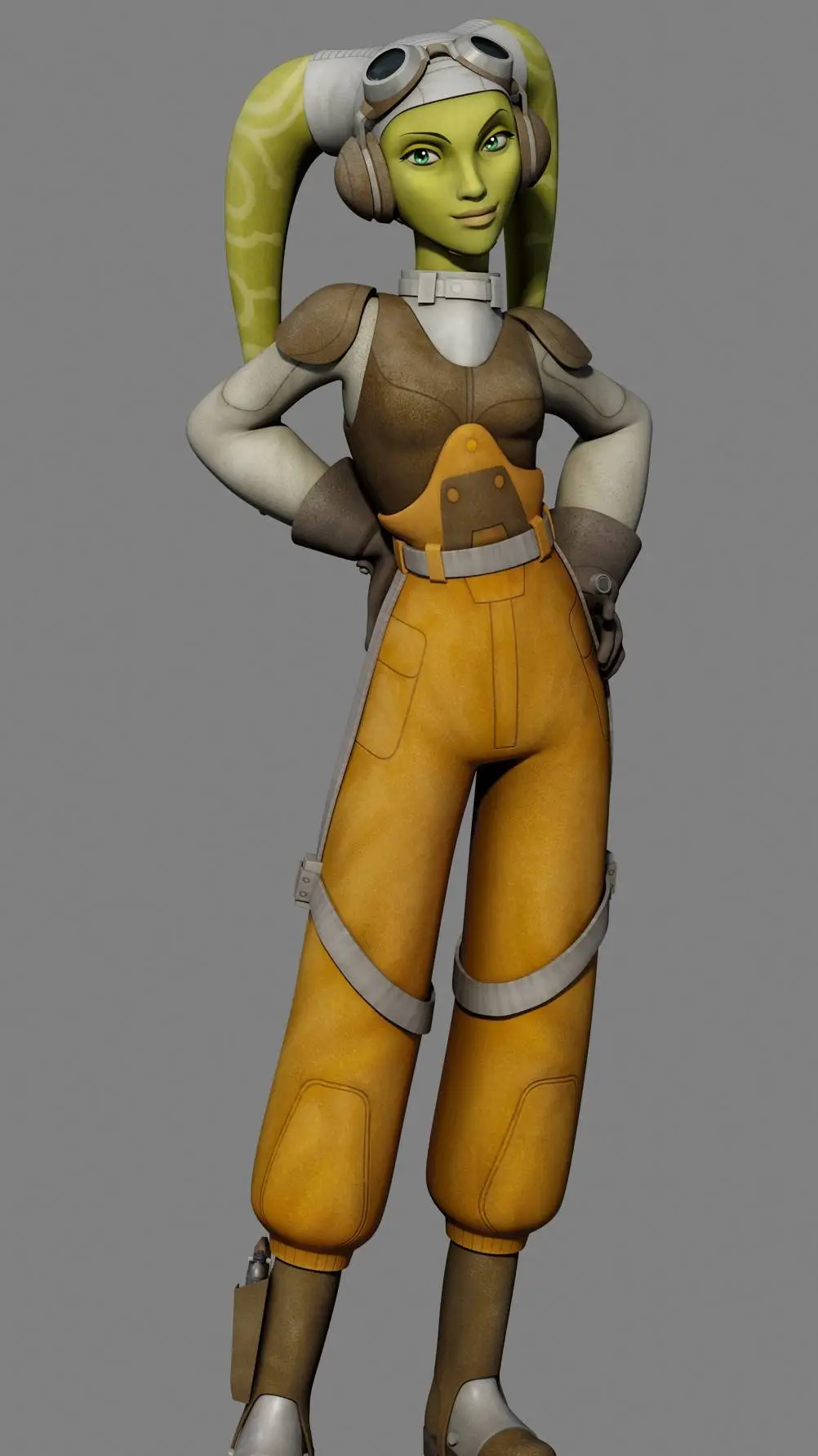 ai character: Hera Syndulla  background