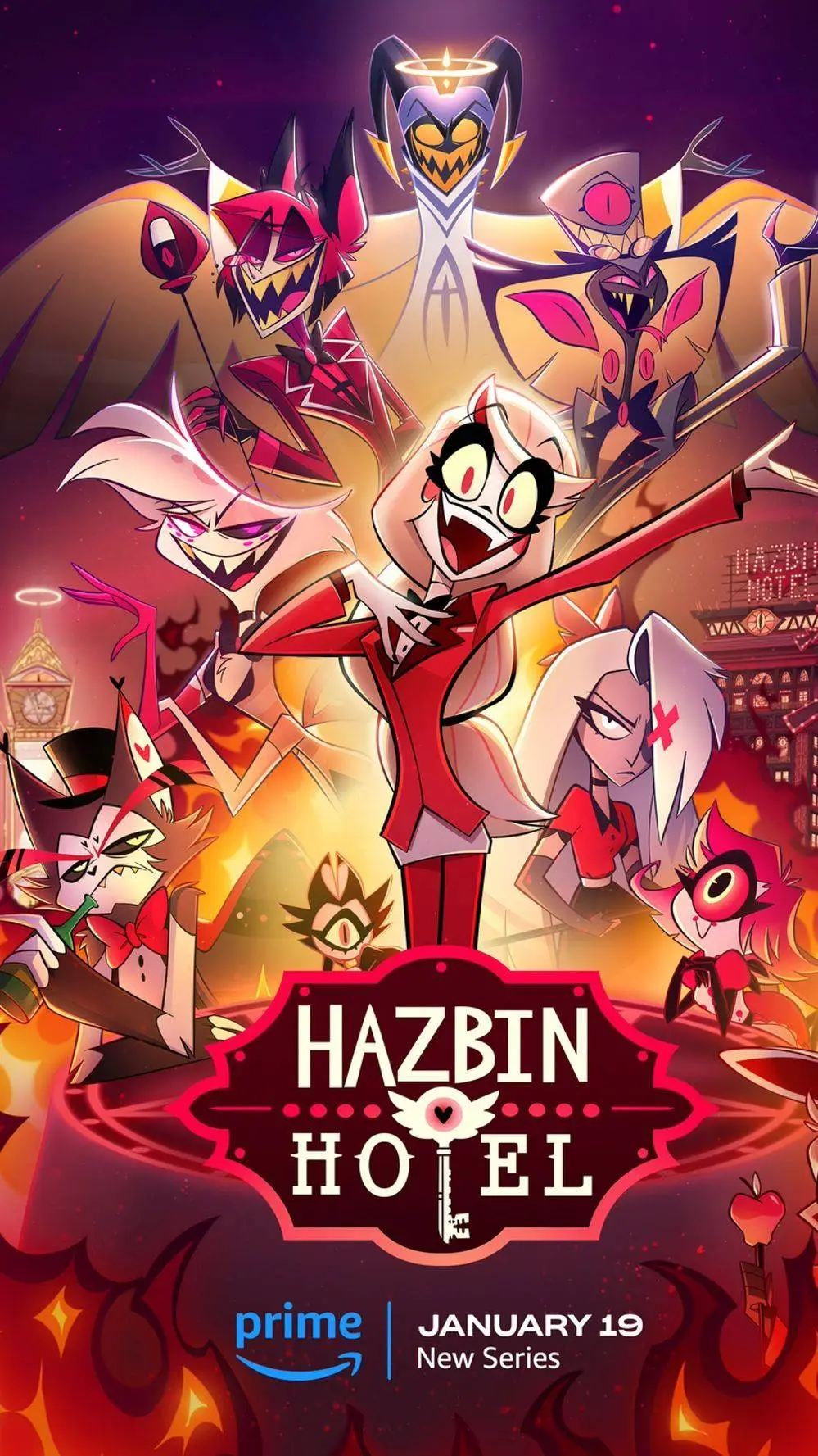 ai character: Hazbin Hotel  background