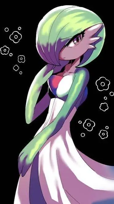 ai character: Gardevoir  background