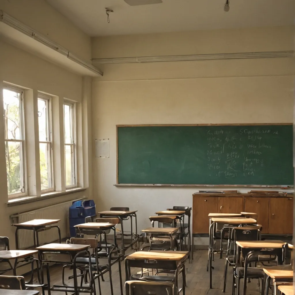 chat with ai character: classroom