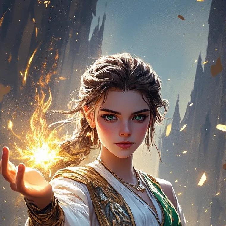 chat with ai character: fire