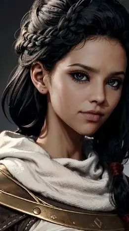 ai character: Aya  background