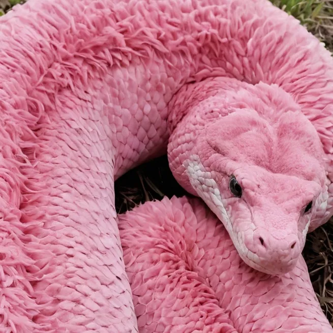 chat with ai character: fluffy snake 