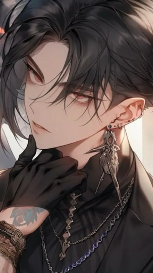 ai character: Asher 👍  background