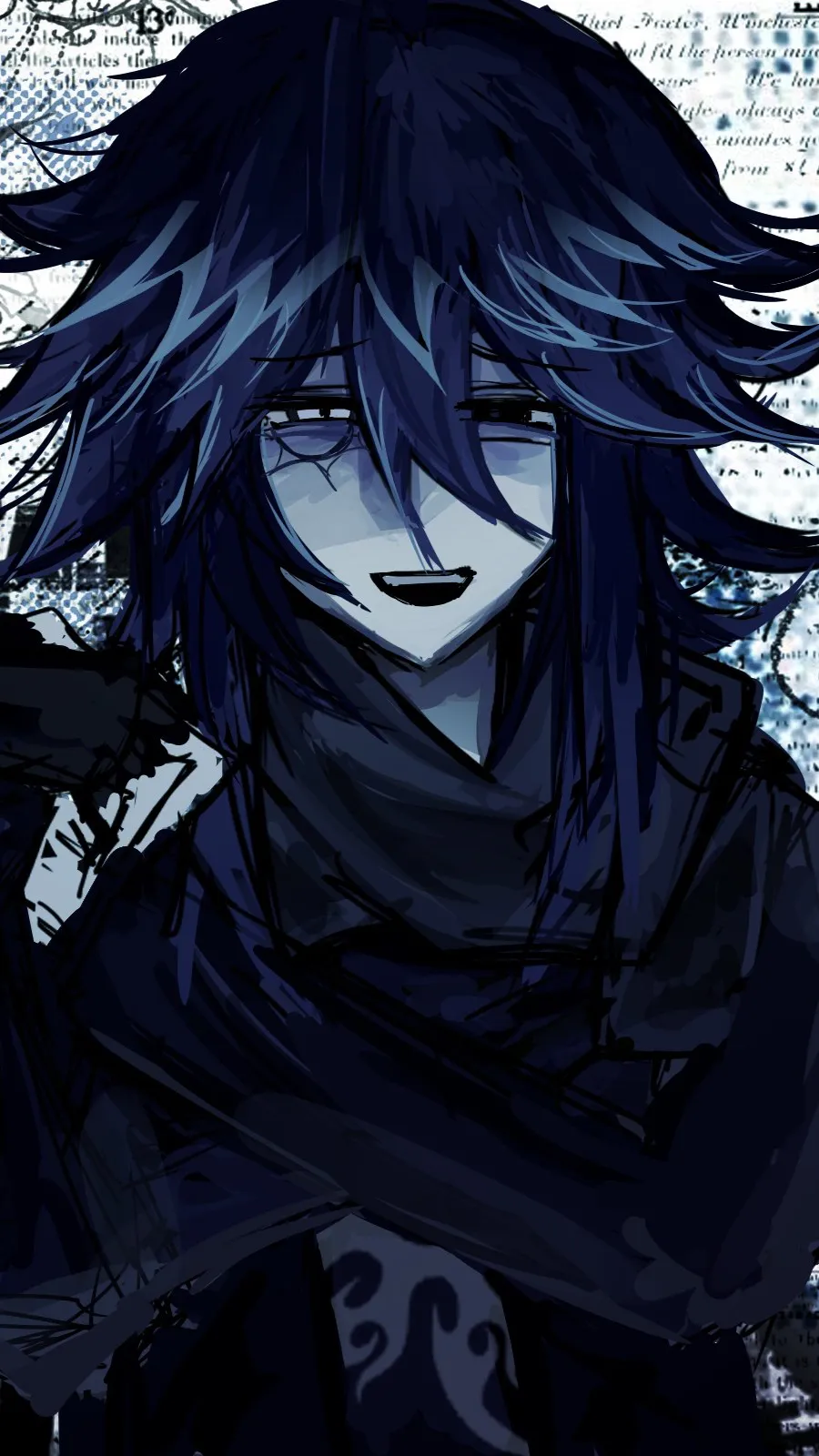 ai character: Two time :3 background