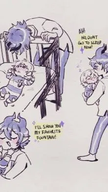 ai character: Malleus as a dad background