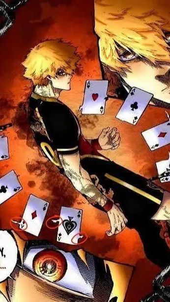 ai character: Kunigami wild card background