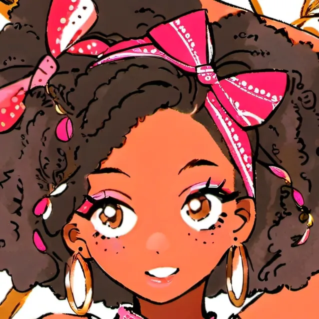 chat with ai character: blaak beauty